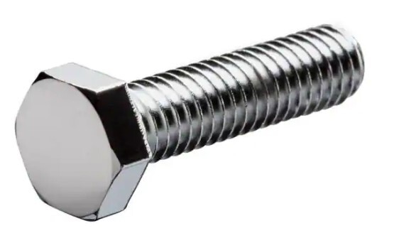 7/16-20 X 2 HEX CAP SCREW CHROME